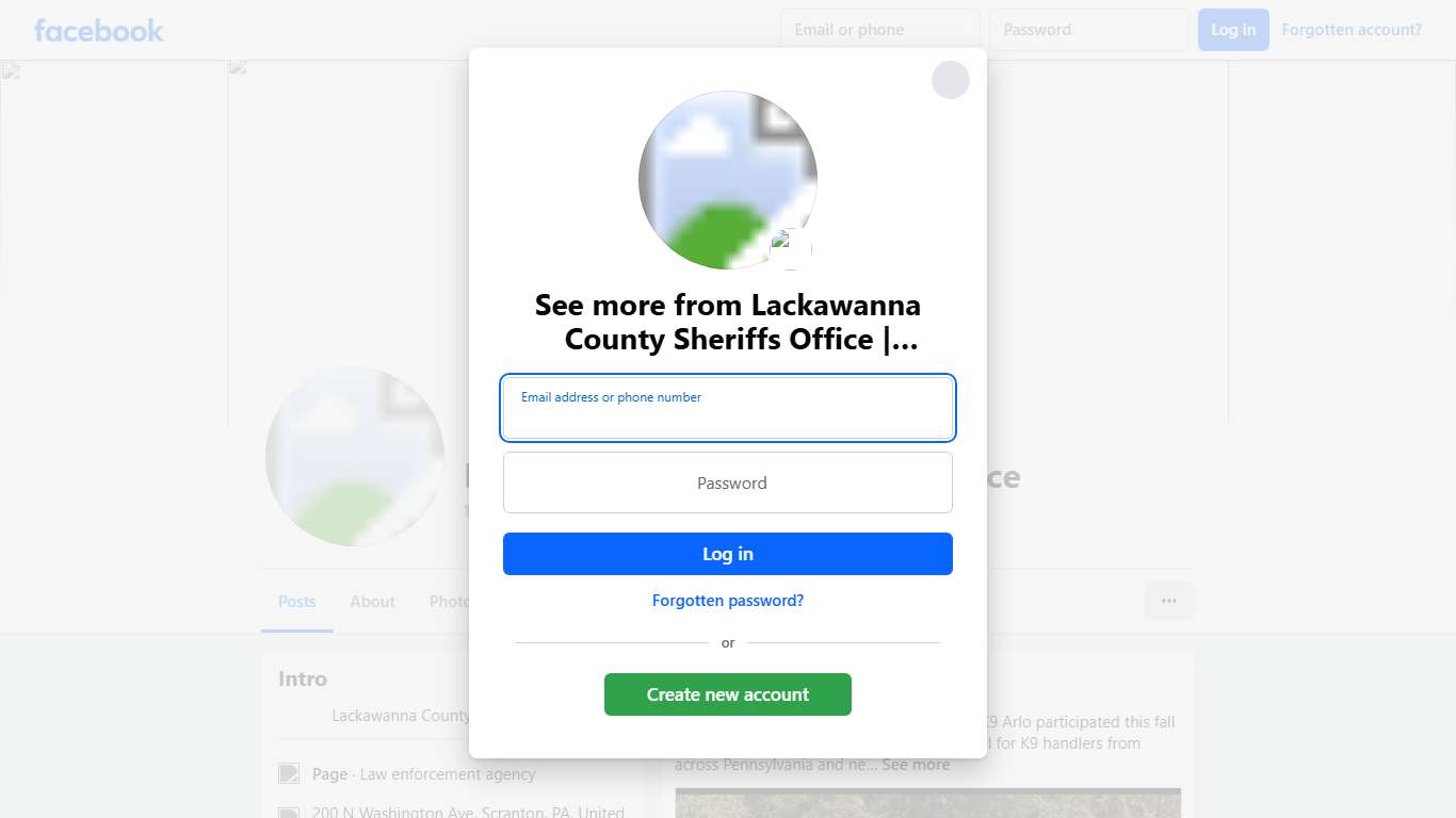 Lackawanna County Sheriffs Office Scranton PA Facebook